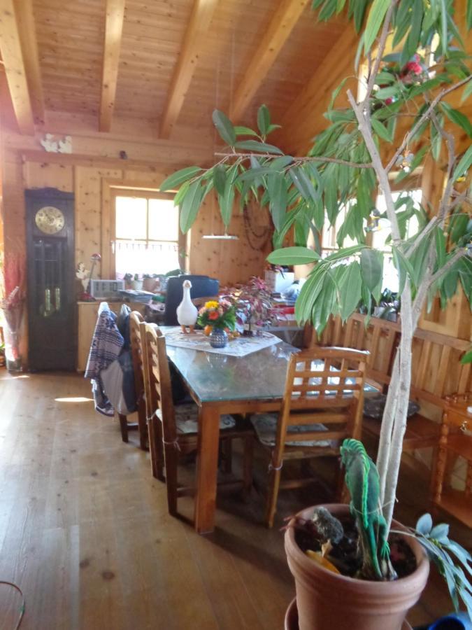 Barrierefreies Zimmer Im Blockhaus Mit Sauna Am See Soyen ภายนอก รูปภาพ